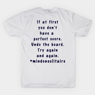 Mind on solitaire T-Shirt